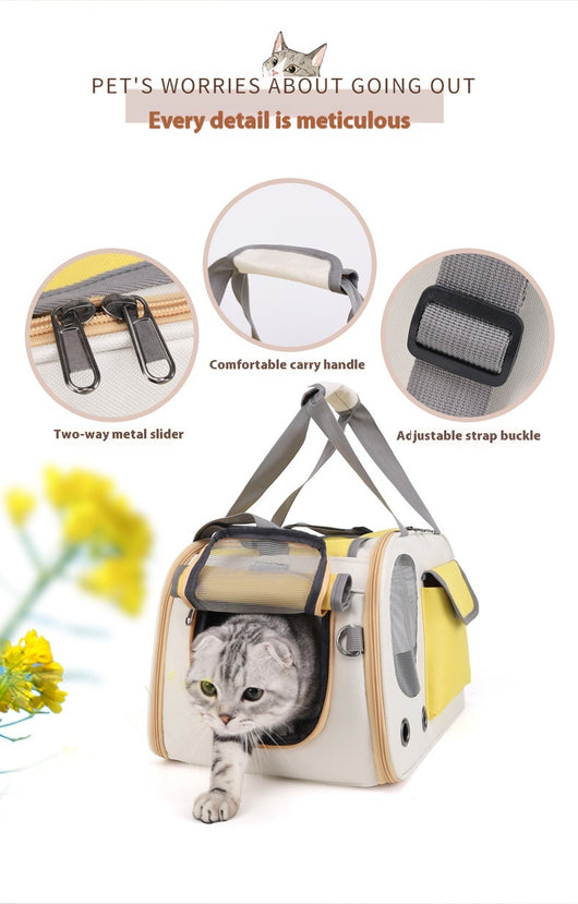 Bolsa Transportadora Plegable para Mascotas - Gran Capacidad - Image 12