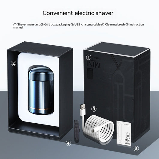 Afeitadora Eléctrica Portátil para Hombre - Compacta y Recargable - Image 5