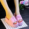 Pantuflas Cómodas para Mujer con Diseño de Corazón Durazno y Suela Gruesa Acolchada