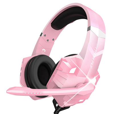 Headset Gaming Profesional Alámbrico con Micrófono y Luz LED - Image 14