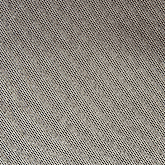 Close-up of a dark gray thickening double-sided linen-look jacquard curtain fabric with a textured weave. - Image 24