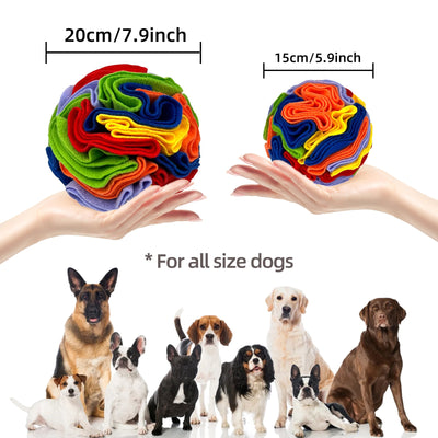 Pelota Interactiva Olfativa para Perros - Juguete Puzzle Multicolor - Image 4