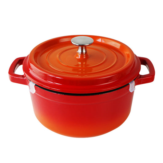 Olla de Sopa Esmaltada de Hierro Fundido 22cm - Cacerola Profesional - Image 12