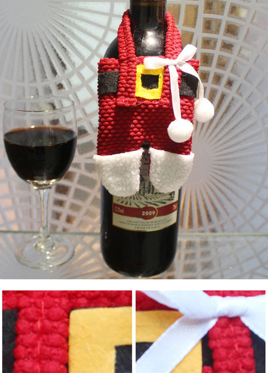 Portacubiertos Navideños de Papá Noel para Decoración de Mesa - Image 18
