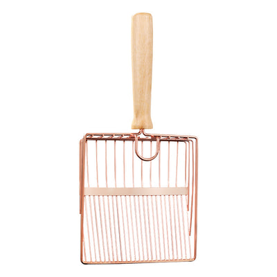 Pala para Arena de Gatos con Mango Ergonómico - Acero Inoxidable Premium - Image 4