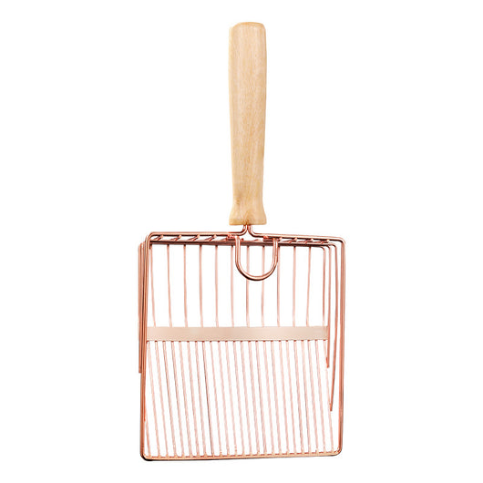 Pala para Arena de Gatos con Mango Ergonómico - Acero Inoxidable Premium - Image 4