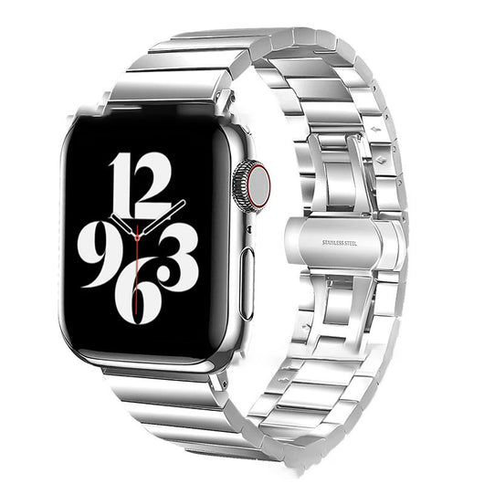 Reloj con Pulsera de Bambú y Hebilla de Arco en Acero Inoxidable - Image 5