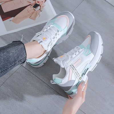 Zapatos Deportivos Estilo Coreano para Mujer - Sneakers Casual Daddy Shoes - Image 3