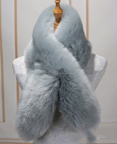 Bufanda Chal Gris Versátil para Mujer - Image 17