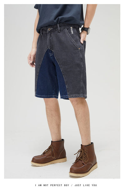 Shorts de Mezclilla con Parches para Hombre - Image 8