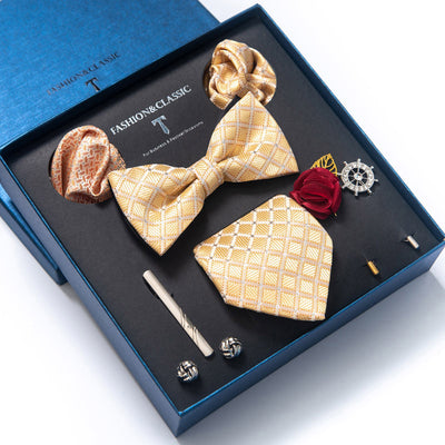 Conjunto de 8 Piezas de Corbatas para Traje Formal de Hombre - Image 18