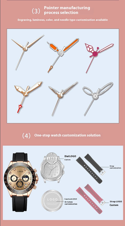 Reloj de Pulsera Impermeable para Mujer con Hebilla y Movimiento de Cuarzo - Image 10