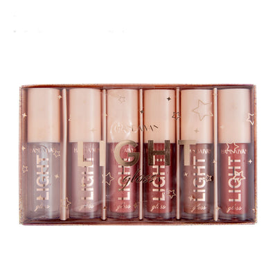 Set de 6 Brillos Labiales Espejo Water Gloss con Efecto Cristal - Image 4