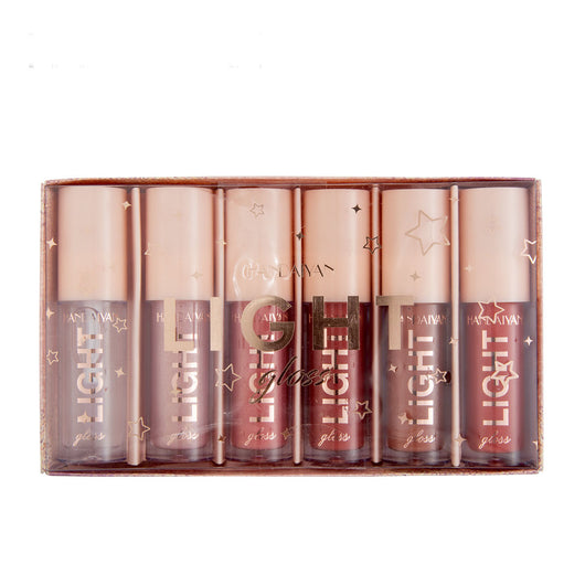 Set de 6 Brillos Labiales Espejo Water Gloss con Efecto Cristal - Image 4