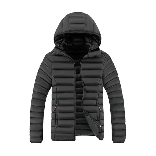 Chaqueta Acolchada Ligera Plus Size con Corte Entallado - Image 3