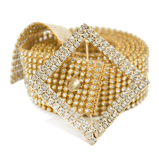 Corsé Femenino con Cinturón Decorativo de Diamantes - Image 14