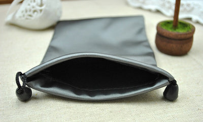 Bolsa Impermeable Gris para Cochecito con Cordón y Compartimento para Auriculares - Image 11