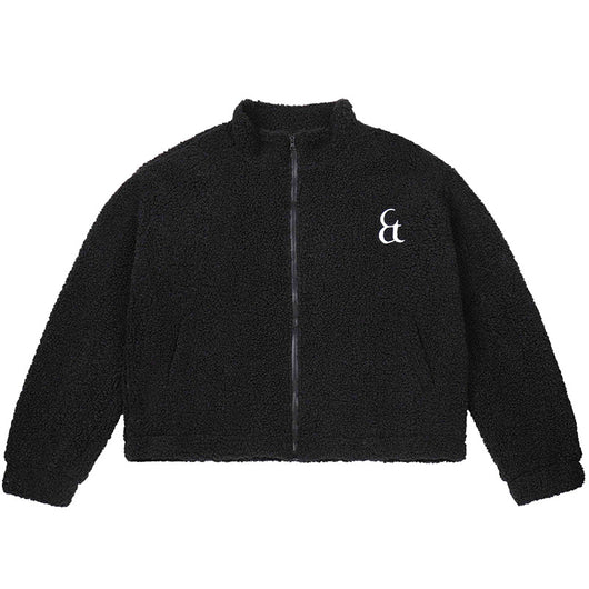 Abrigo Retro de Lana de Cordero Grueso para Hombre - Cuello Alto Otoño Invierno - Image 2