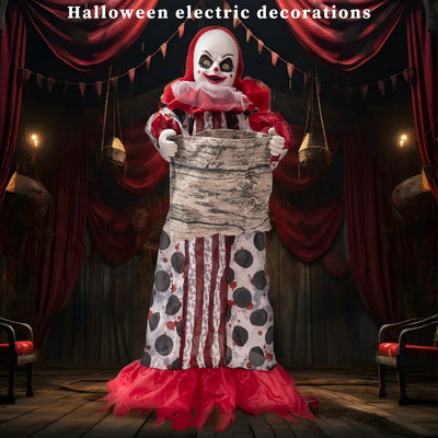 Adornos Decorativos Halloween Niña Eléctricos con Caramelos