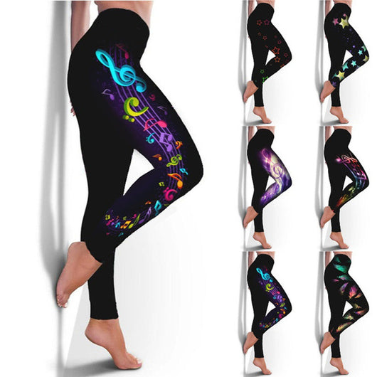 Pantalones Yoga Estampados para Mujer - Diseño Moderno
