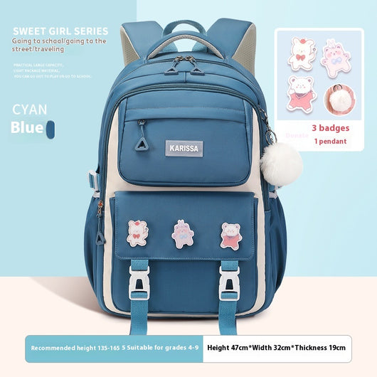 Mochila Escolar Impermeable de Tela Oxford para Niños - Image 10