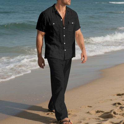 Traje Ejecutivo de Manga Corta para Hombre - Image 22
