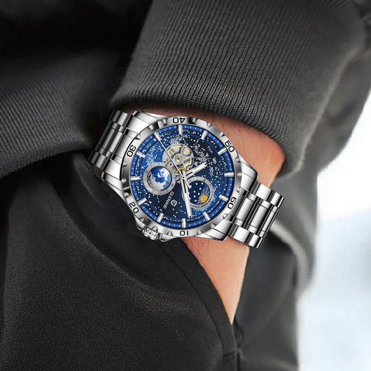Reloj de Acero Inoxidable para Hombre - Diseño Minimalista y Preciso - Image 5