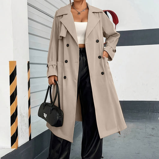 Abrigo Largo Casual para Mujer - Elegancia y Confort - Image 5