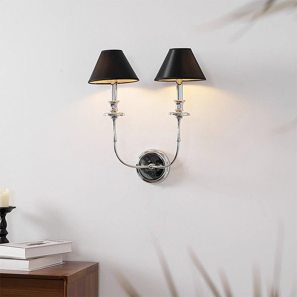 Lámpara de Pared Cobre Moderno para Sala y Dormitorio