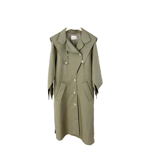 Abrigo Trench Coat de Solapa para Mujer - Image 8