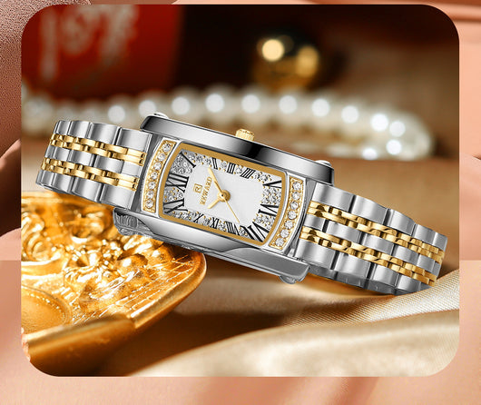 Reloj de Pulsera Cuarzo Mujer Resistente al Agua - Lujo Asequible - Image 11