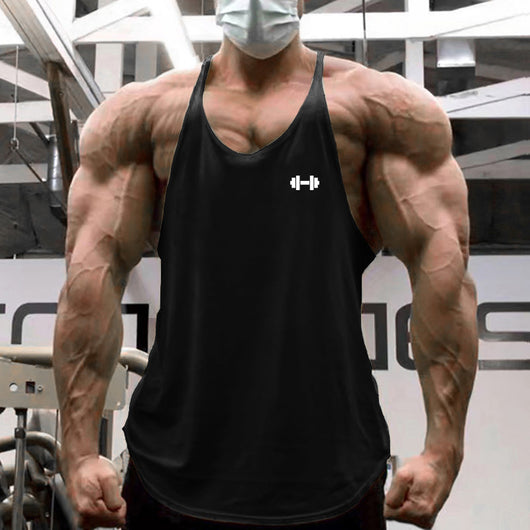 Musculosa Deportiva Hombre Transpirable y Absorbente para Entrenamientos de Verano - Image 4