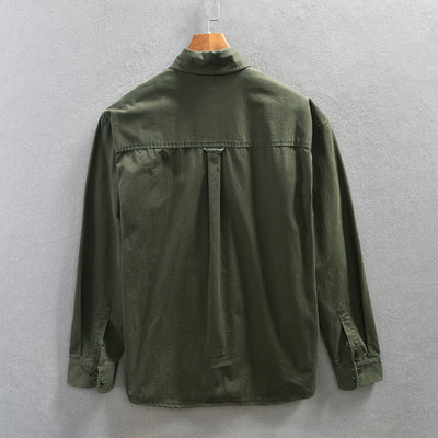 Camisa de Trabajo 100% Algodón Puro para Hombre - Image 7