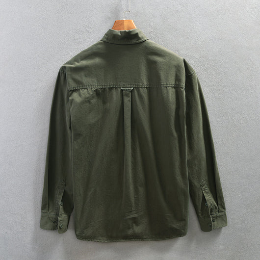 Camisa de Trabajo 100% Algodón Puro para Hombre - Image 7