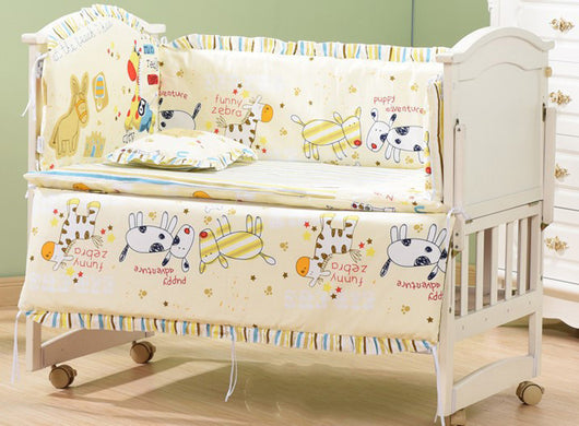 Juego de cama de algodón para bebé de cinco piezas - Image 5