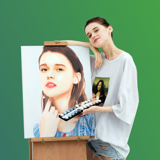 Kit de Pintura al Óleo Personalizado con Foto - Regalo para Parejas - Image 24