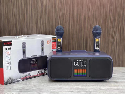 Parlante Bluetooth de Escritorio SD318 con Micrófono Inalámbrico Dual - Image 23