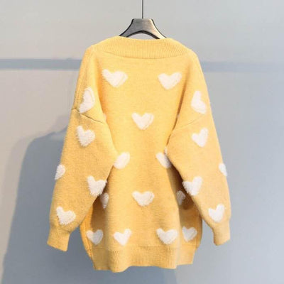 Cardigan Tejido Suelto para Mujer - Suéter Abrigo de Moda Actual - Image 4