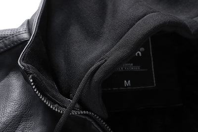 Chaqueta de Cuero PU con Cuello Elevado para Hombre - Abrigo Invernal Premium - Image 23