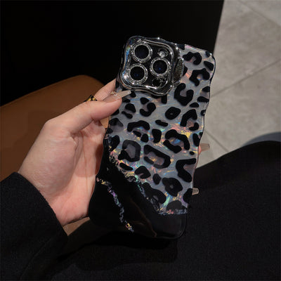 Funda Leopardo con Soporte para Lente - Protección y Estilo - Image 6