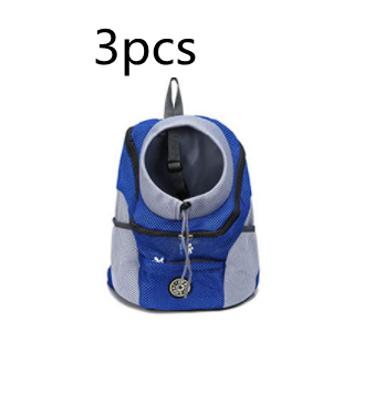 Lime green mesh pet backpack with grey trim, black zipper, and internal leash clip, shown from the front. - Image 17