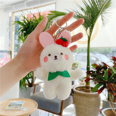 Llavero Peluche Adorable - Personajes Lindos Pollito, Gato, Perro, Oso y Nube - Image 12