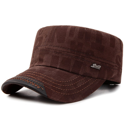 Gorra Plana de Algodón Puro para Hombre - Image 11