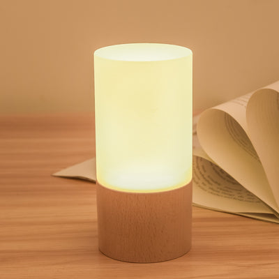 Luz de Noche LED Inteligente de Madera Natural - Image 8
