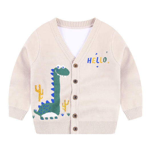 Cardigan Tejido Versátil para Niño - Diseño Clásico Multiuso - Image 7
