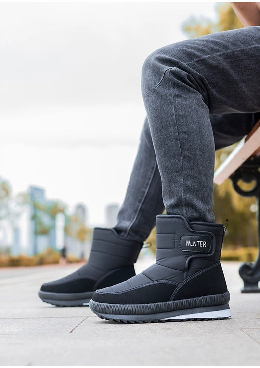 Botas de Nieve Impermeables con Forro Térmico - Calor y Tracción para Invierno - Image 10