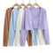 Cardigan Tejido de Manga Larga para Mujer - Estilo Australia Holiday