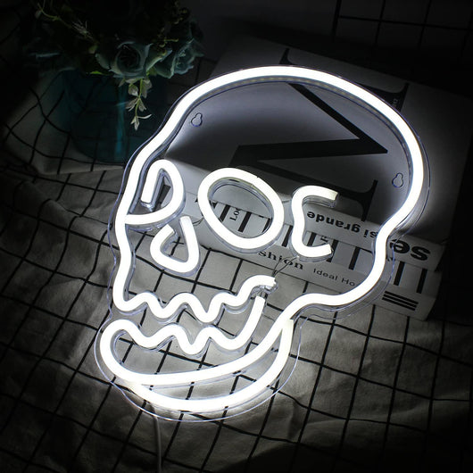 Calavera LED Neón para Decoración de Halloween - Image 12