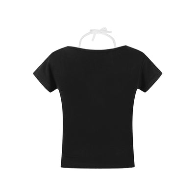 Playera Retro Americana con Estampado Cute Hot Girl - Image 22