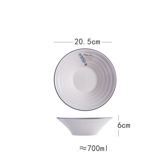 Tazón Japonés de Cerámica para Fideos y Sopas - Image 32